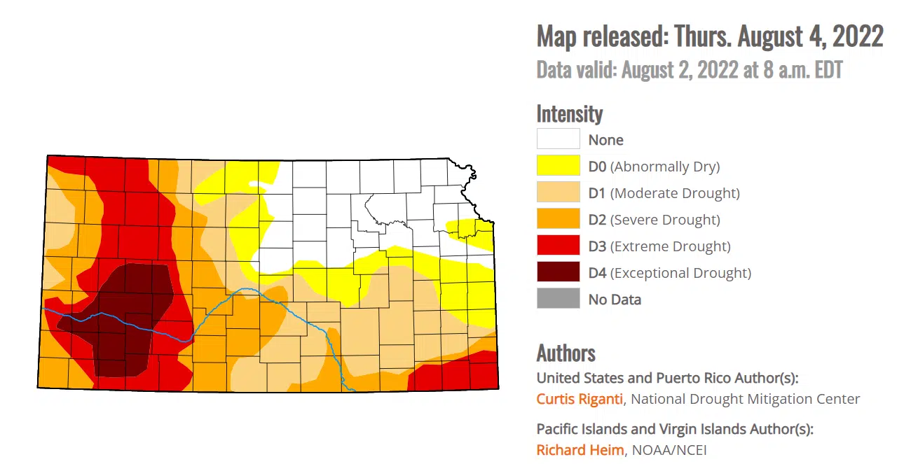 Moderate drought unaffected by last week's rainfall