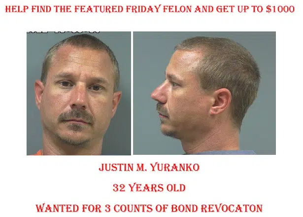 Latest Lyon County Felony Friday suspect wanted on suspected bond revocation