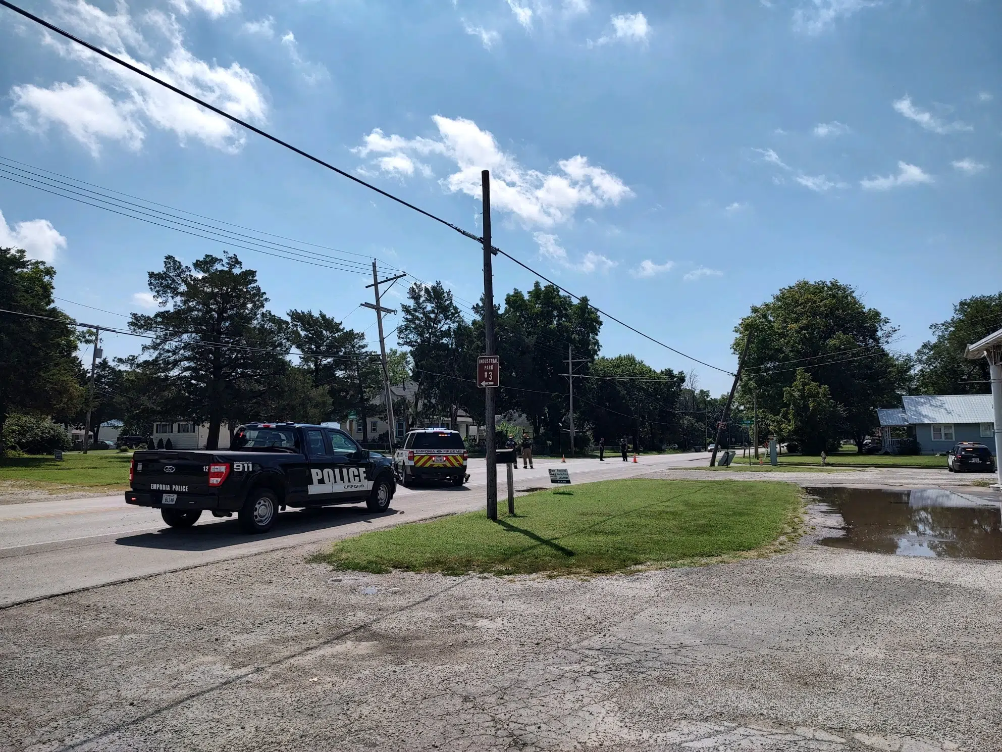 Semi driver cited, traffic closed in 10 block of West Logan until further notice following incident Sunday afternoon