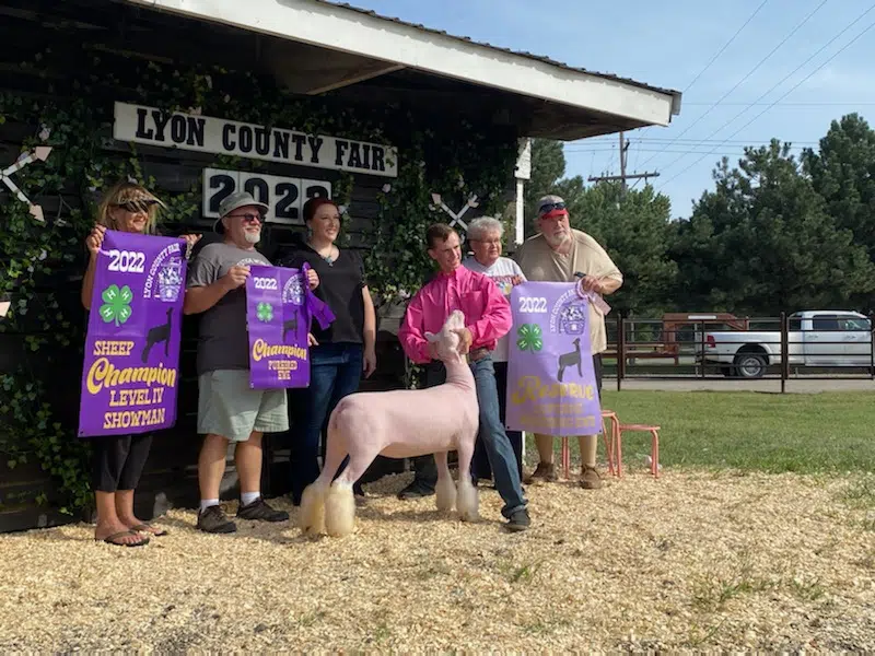 Lyon County 4H - Sheep and goats Aug. 6, 2022