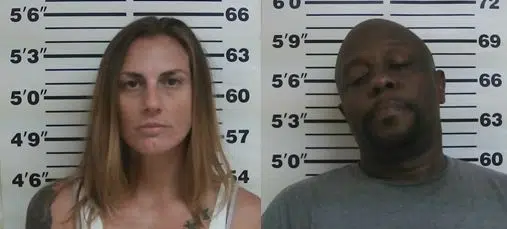 Independence woman and Olathe man jailed on alleged drug and gun charges in Osage County Monday