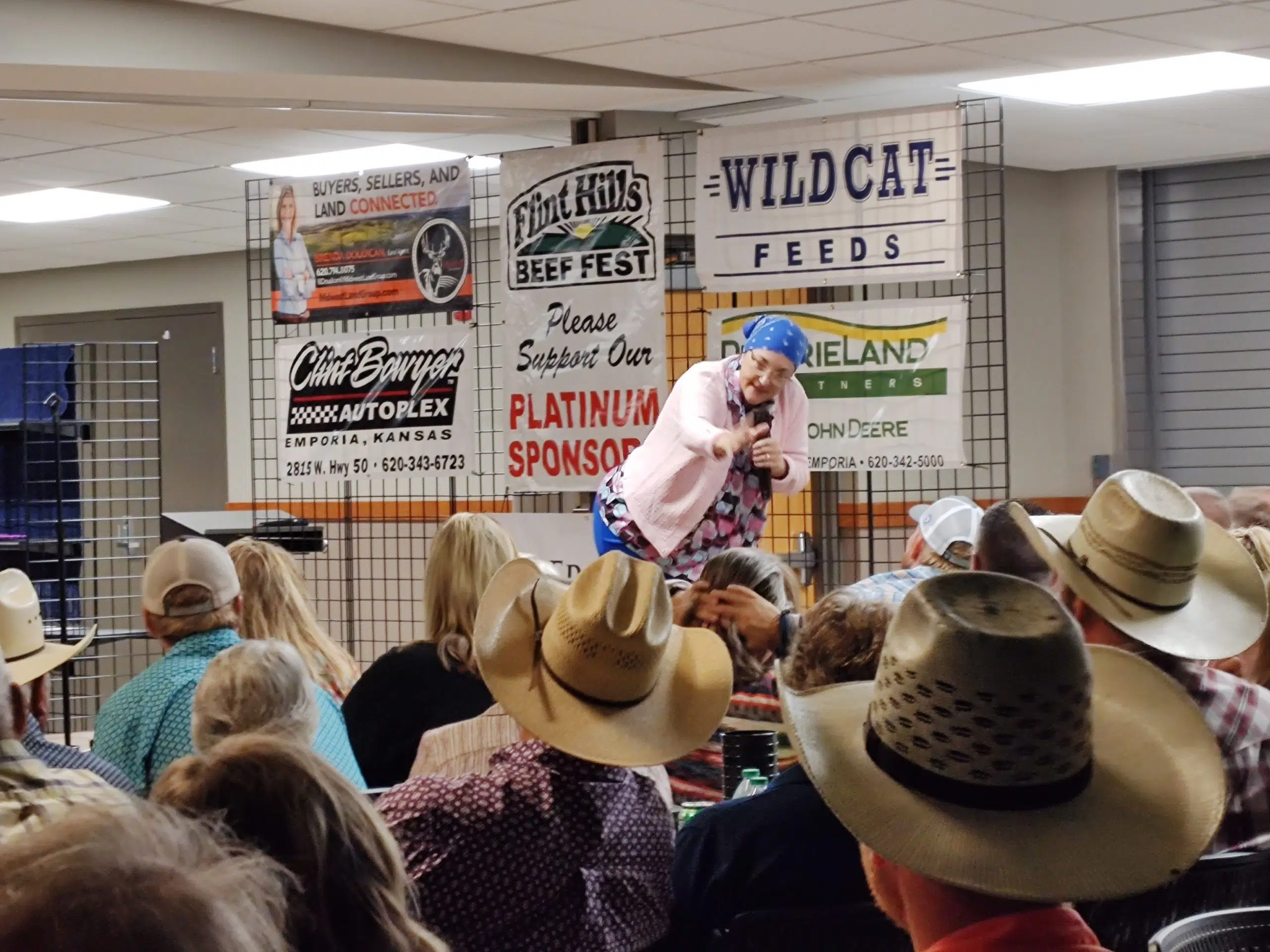 Cornhole, comedy and plenty of beef highlight day two Flint Hills Beef Fest activities Saturday