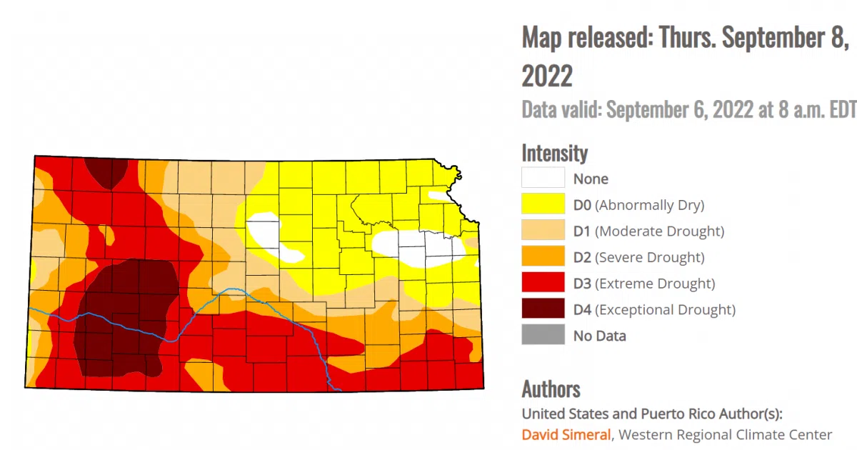 DROUGHT: Little change in weekly US Drought Monitor map | KVOE