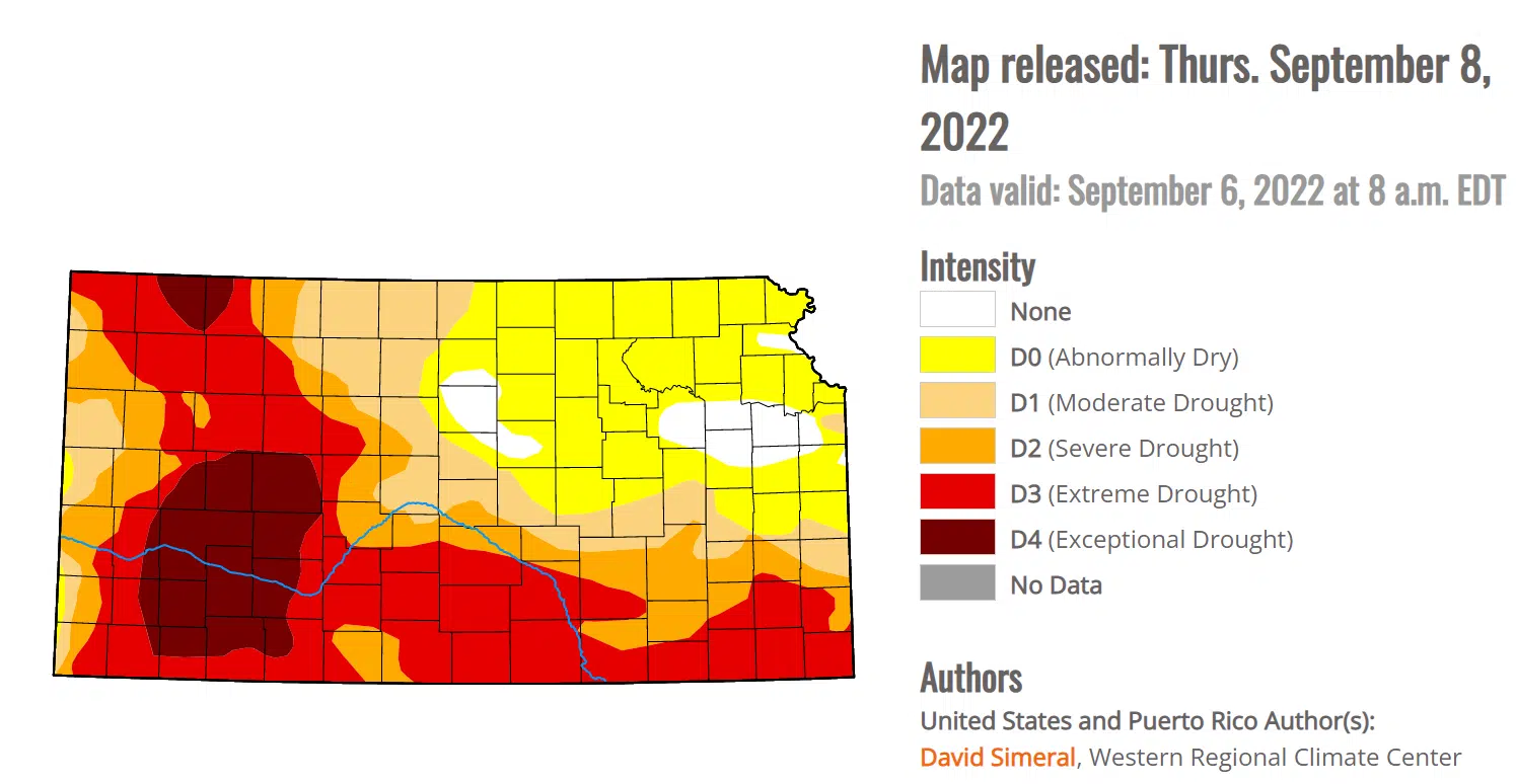 DROUGHT: Little change in weekly US Drought Monitor map