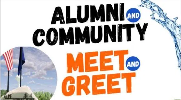 Alumni and Community Meet and Greet in Olpe on Saturday introducing residents to multifaceted project