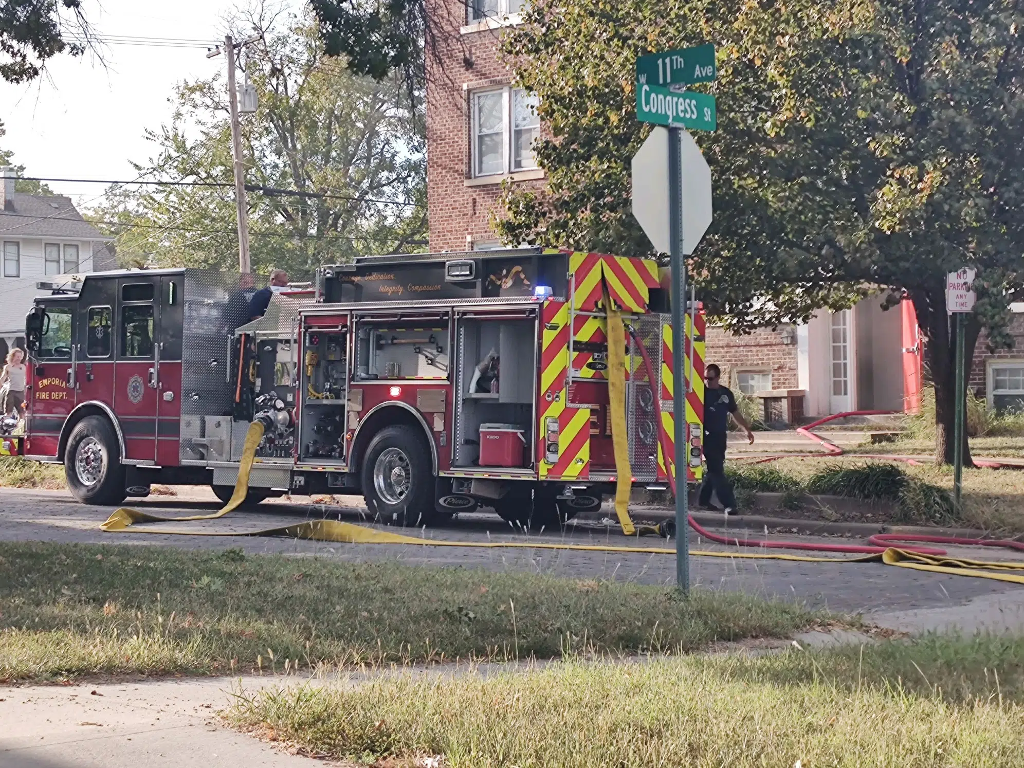 UPDATE: Cooking accident cited as cause of apartment fire in north Emporia