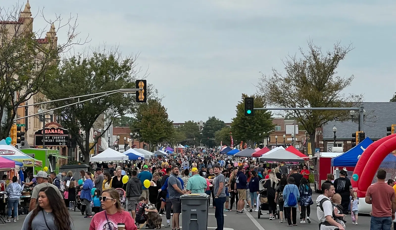 Great American Market packs Emporia's Commercial Street with vendors, shoppers