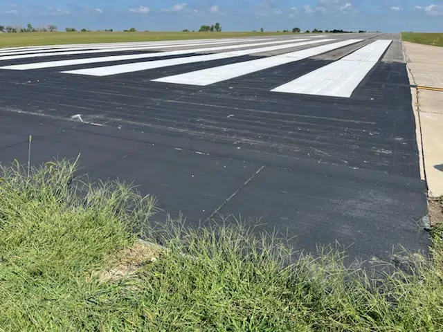 Runway lengthened -- by a few feet -- at Emporia Municipal Airport