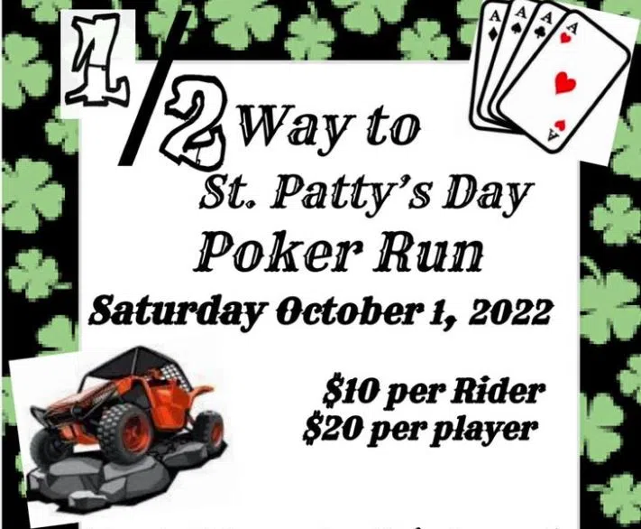 Halfway to St. Patty's Day poker run set to launch Saturday morning