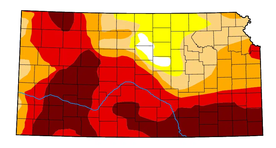 Much of Lyon County in severe drought after latest US Drought Monitor update