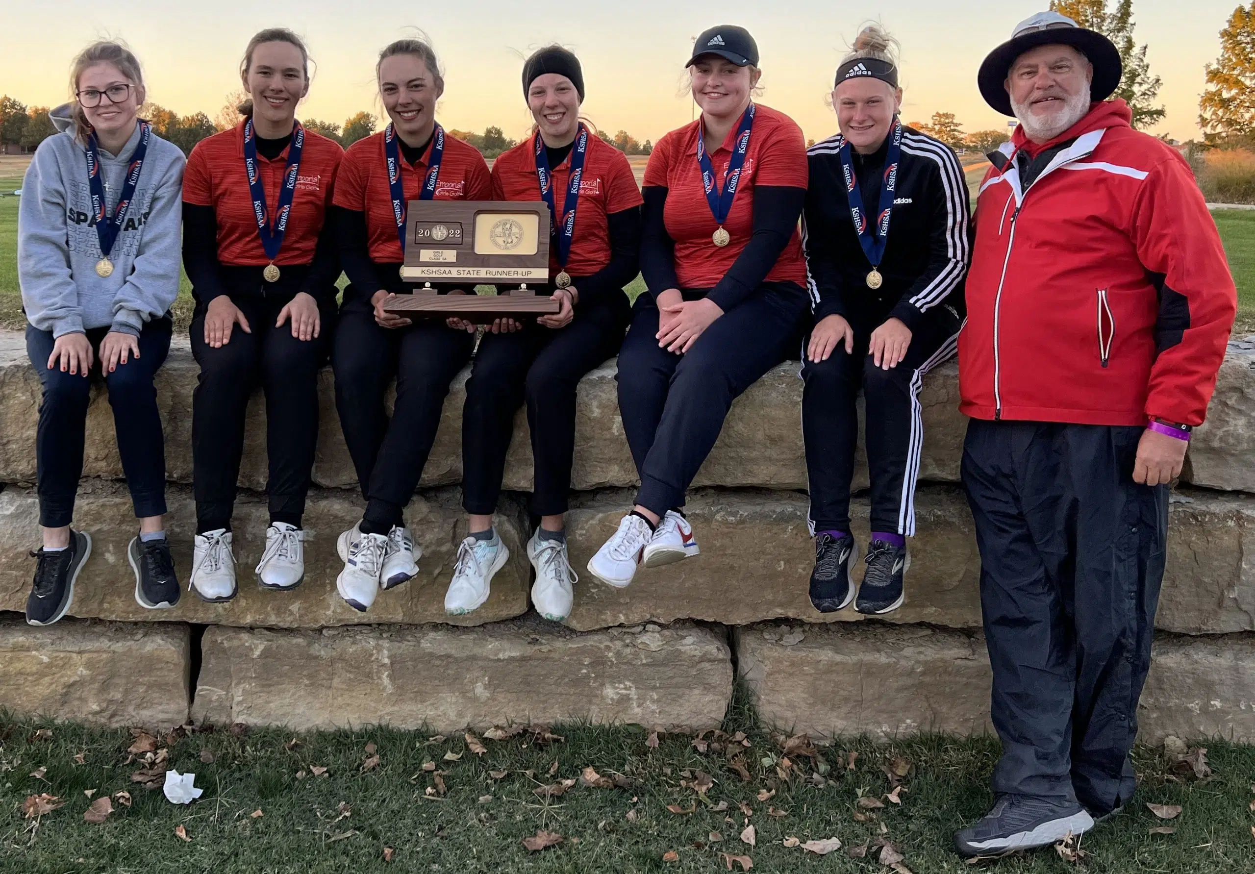 Emporia High girls golf ends historic season with second place finish at state