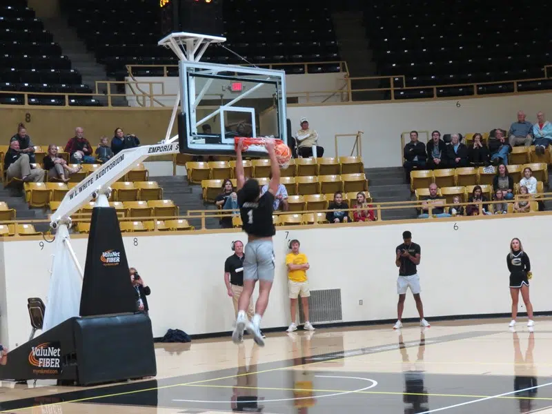 Emporia State basketball teams tease fans with Late Night at White