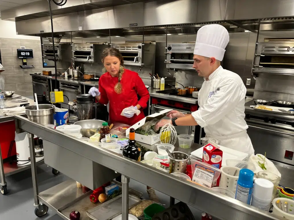 Symmonds a 'Cut' above in Flint Hills Technical College's annual cooking contest