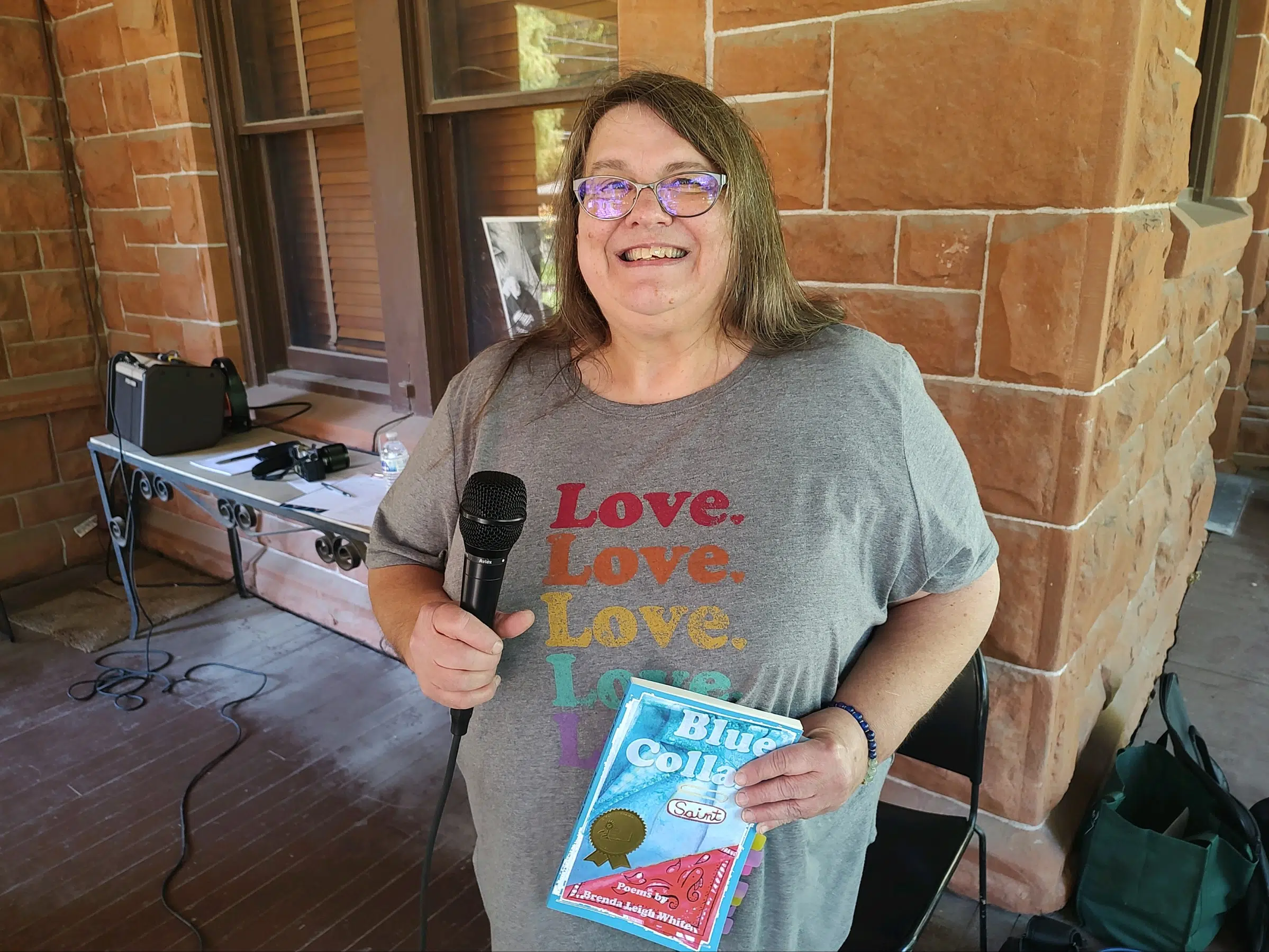 Emporia native Brenda White serves as featured presenter for 15th Poetry on the Porch Sunday