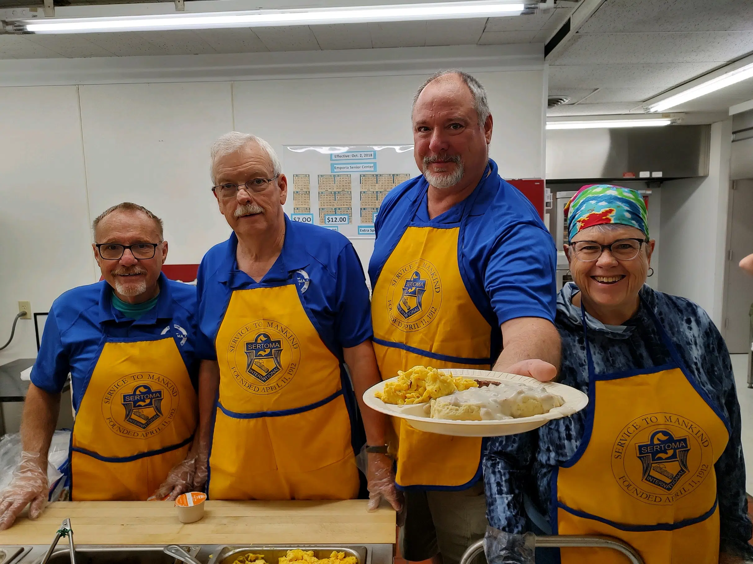 Sertoma Club of Emporia serving up annual scholarship breakfast Saturday morning