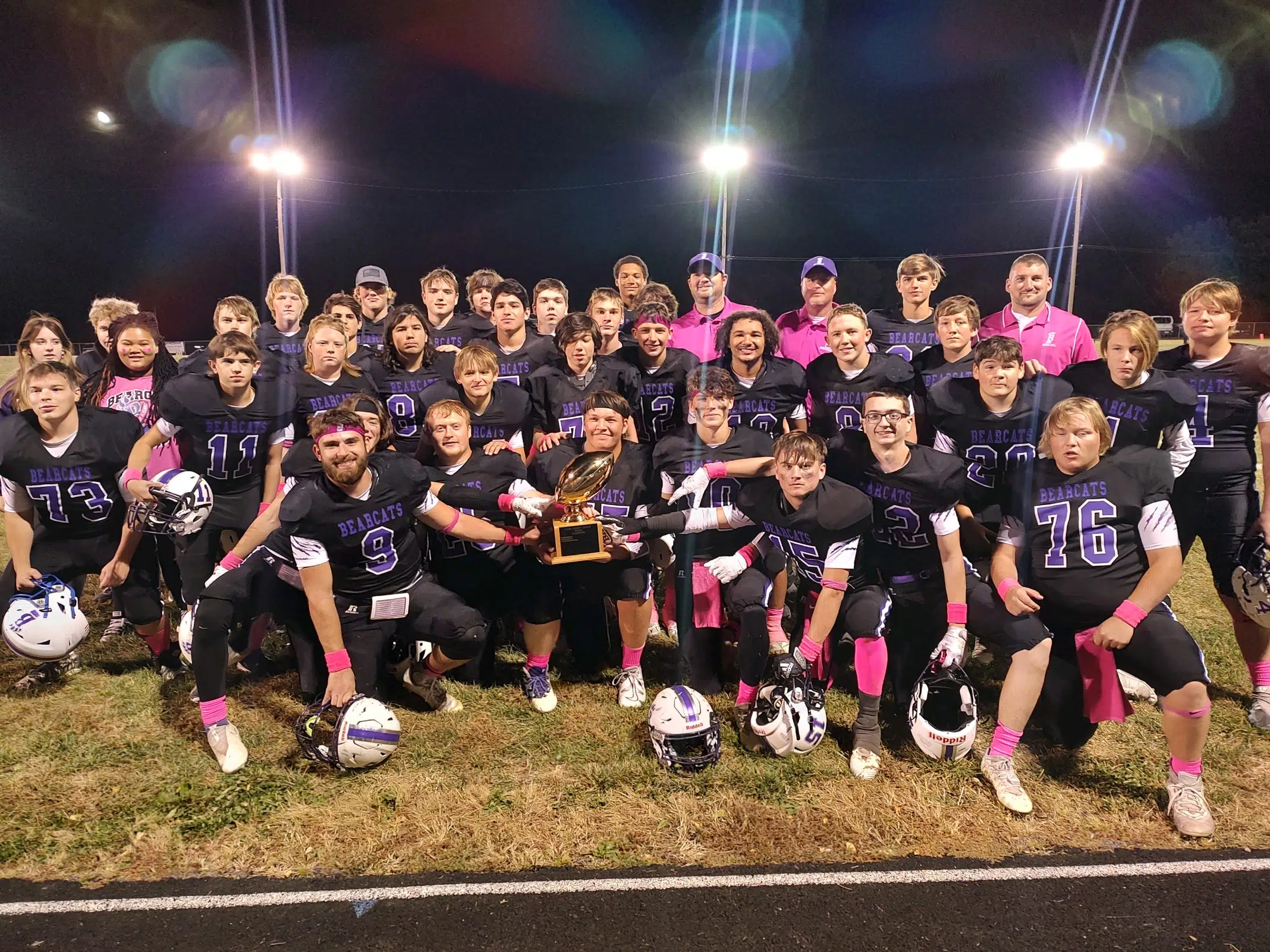 Burlingame clinches Lyon County League title 44-28 over Madison Friday