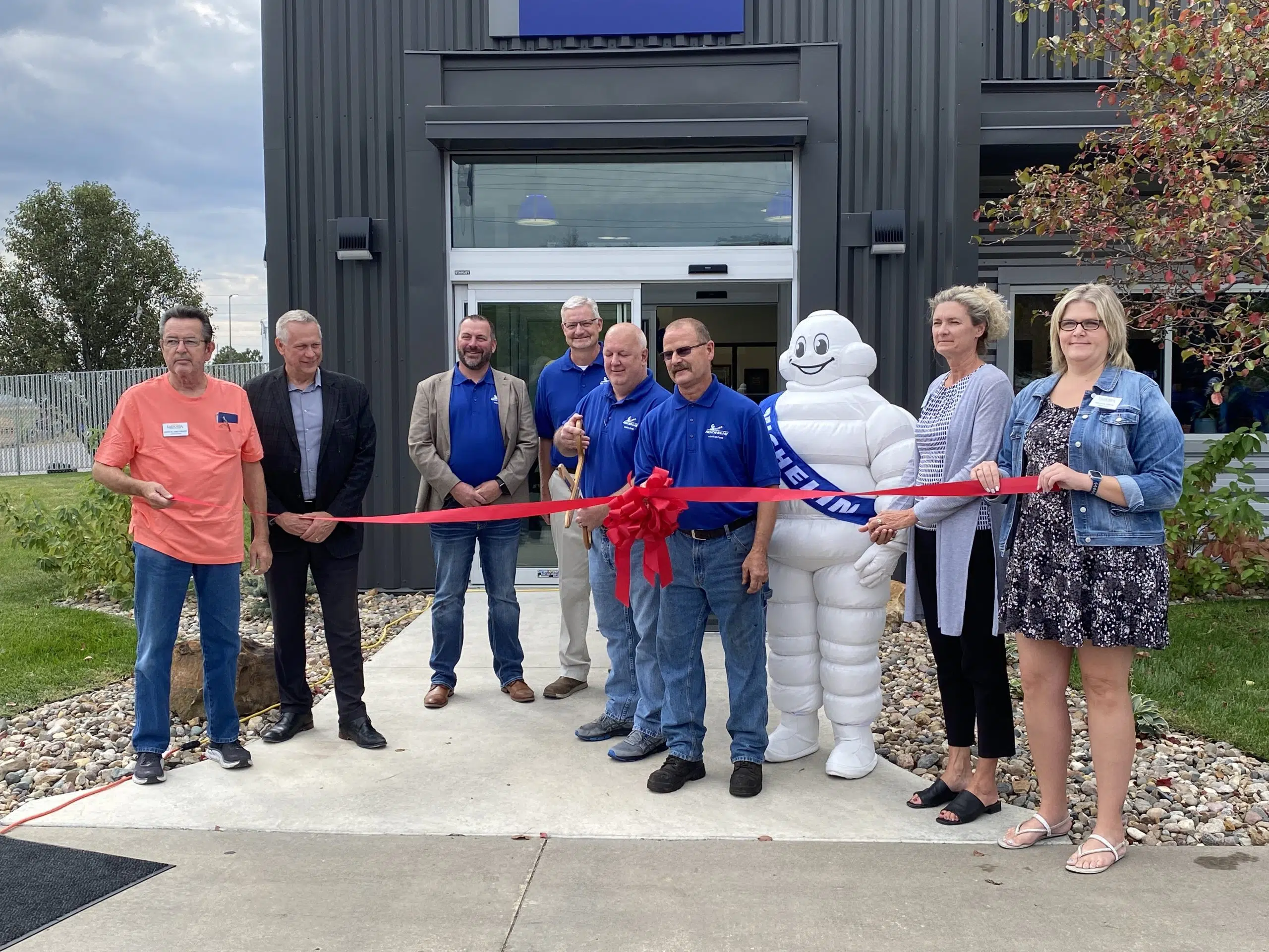 Michelin holds grand opening with ribbon cutting