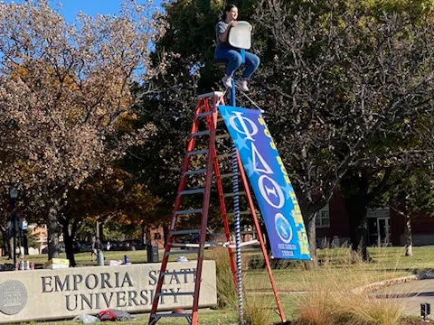 Phi Delta Theta holding annual Pole Sit fundraiser through Saturday