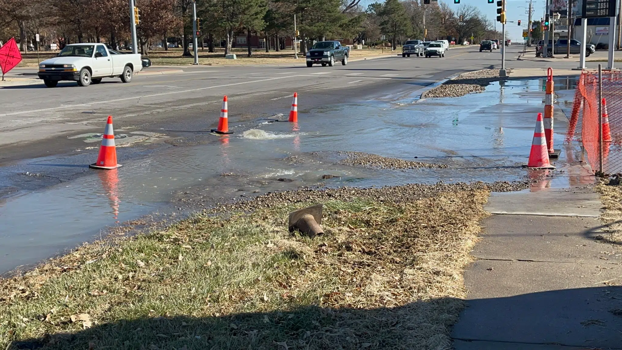 Water main in north downtown Emporia repaired after better than seven hours