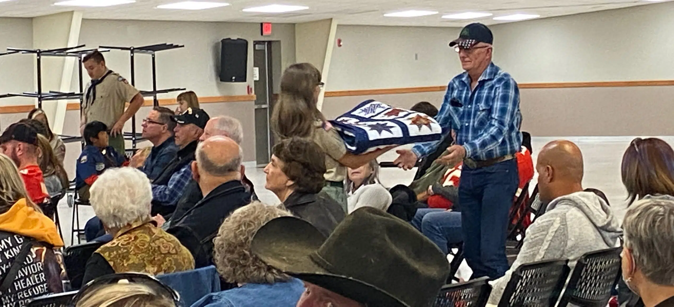 Emporia honors veterans through Quilts of Gratitude ceremony