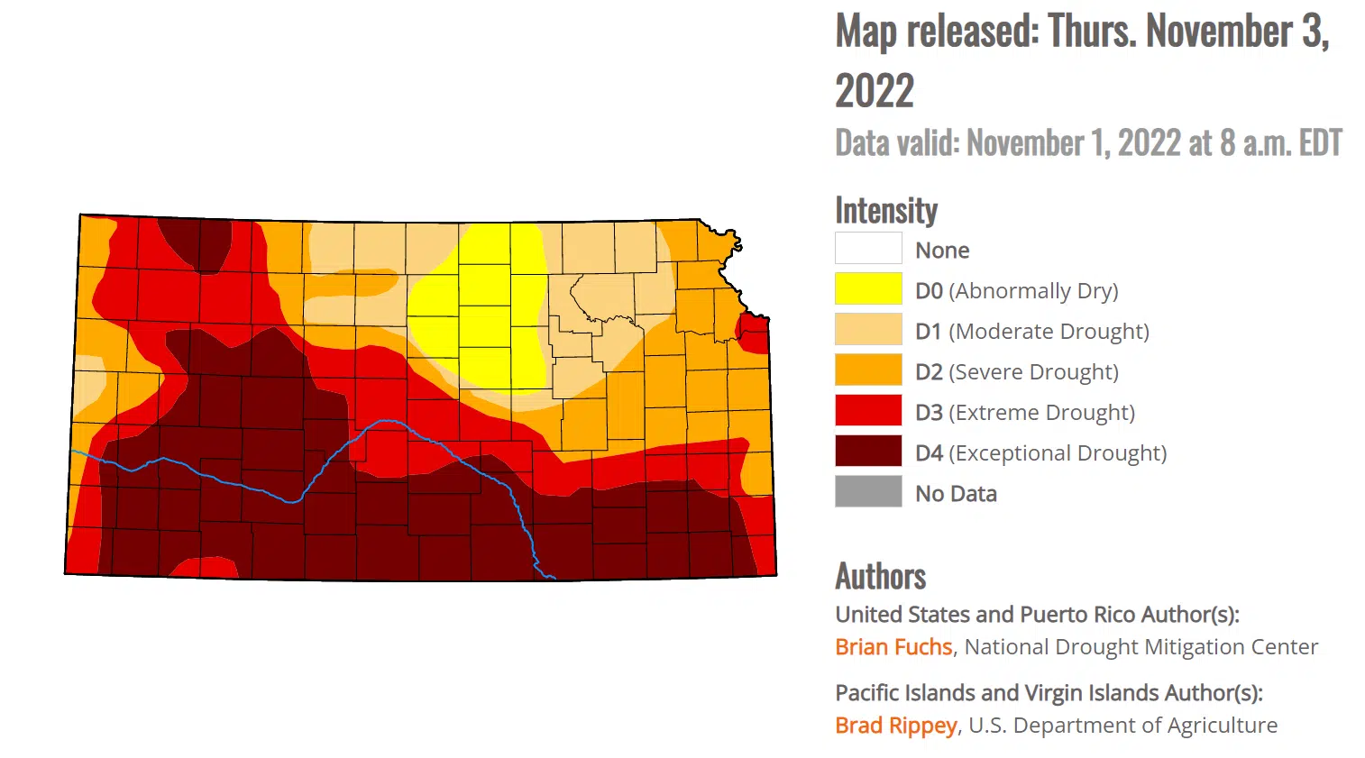 Drought conditions virtually unchanged from prior week