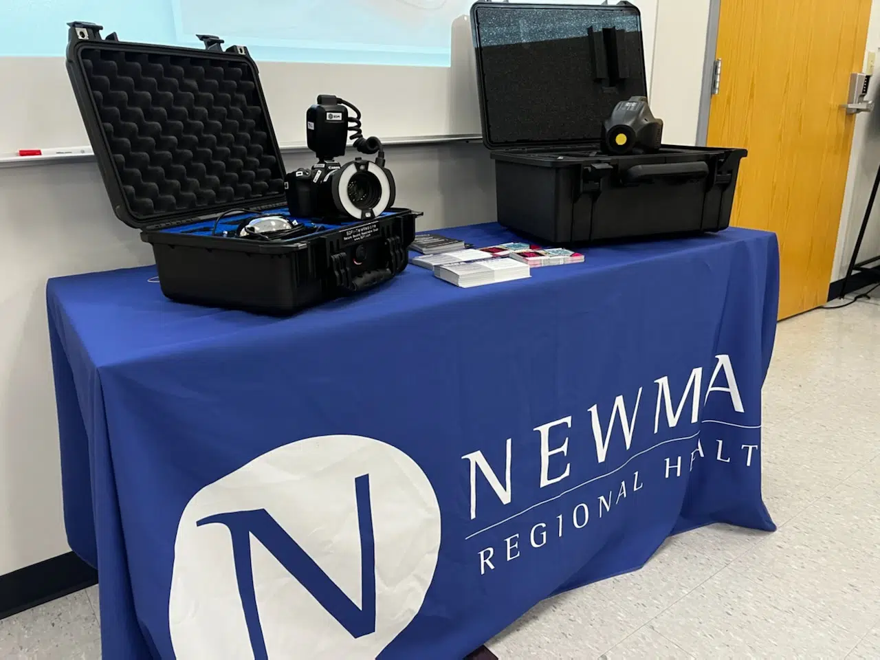 Newman Regional Health honors SOS for donation of state-of-the-art sex assault examination equipment