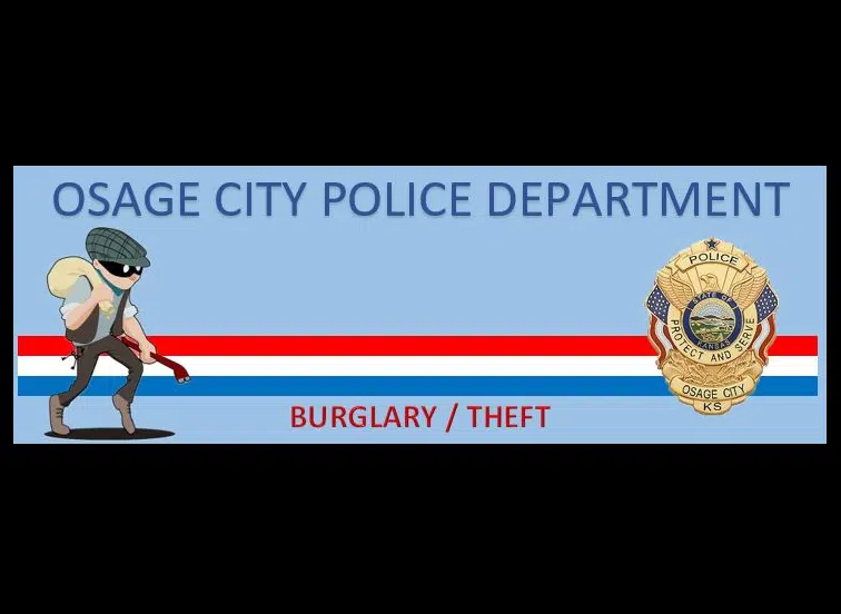 Osage City Police investigating trailer theft