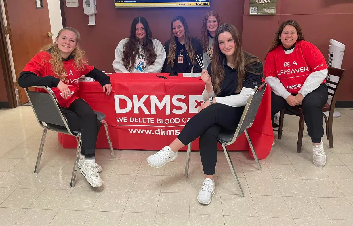 ESU Nursing students continue emphasizing bone marrow donations with mobile registration drive