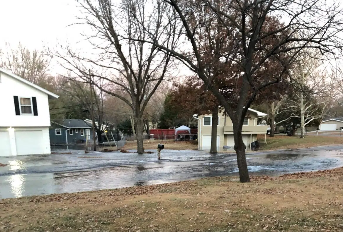 FLINT ROAD WATER MAIN BREAK: Flooded residents begin reaching out to City Accounting after water main break