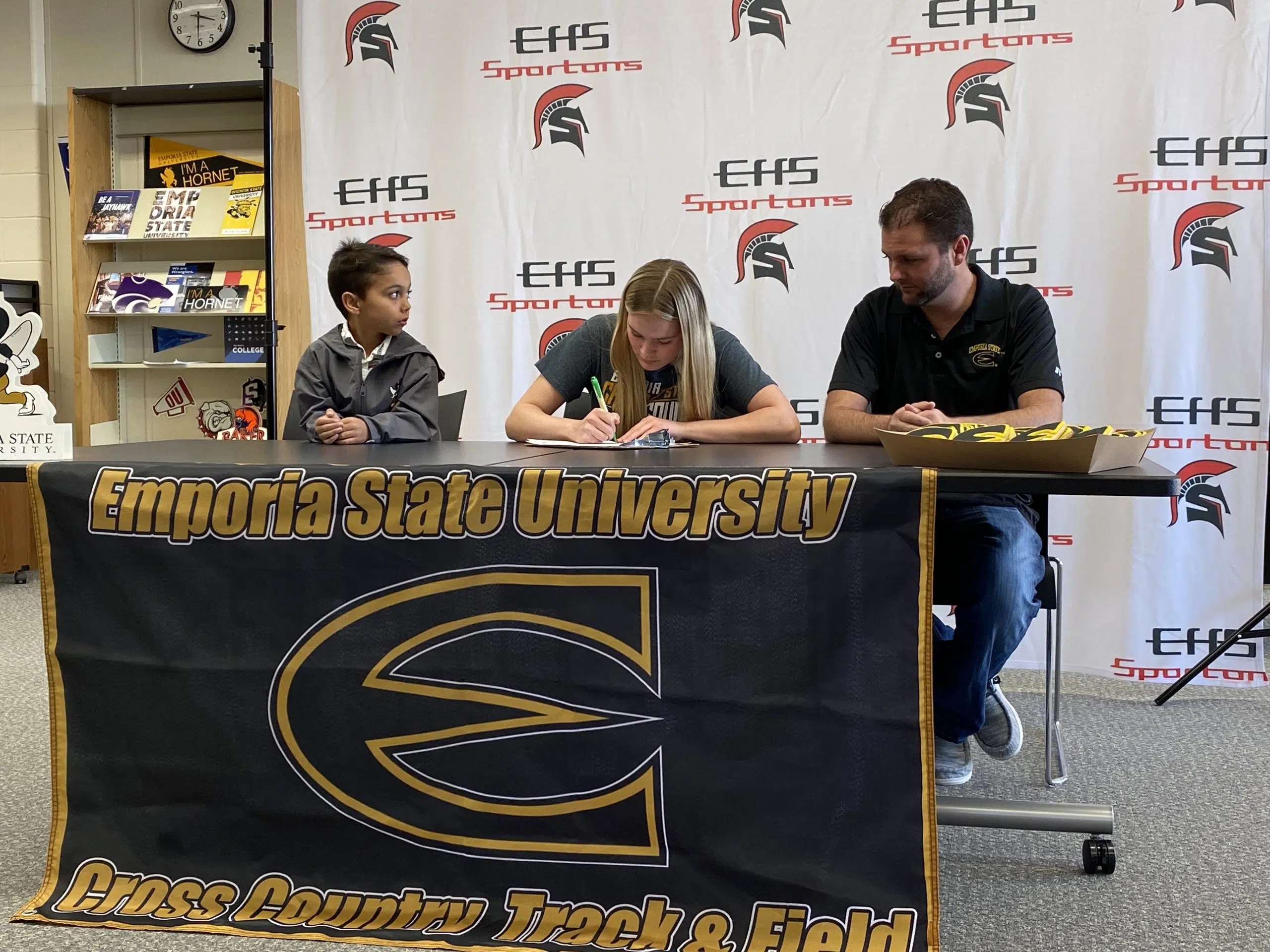 Emporia High's Elizabeth Willhite signs with Emporia State Cross Country and Track and Field