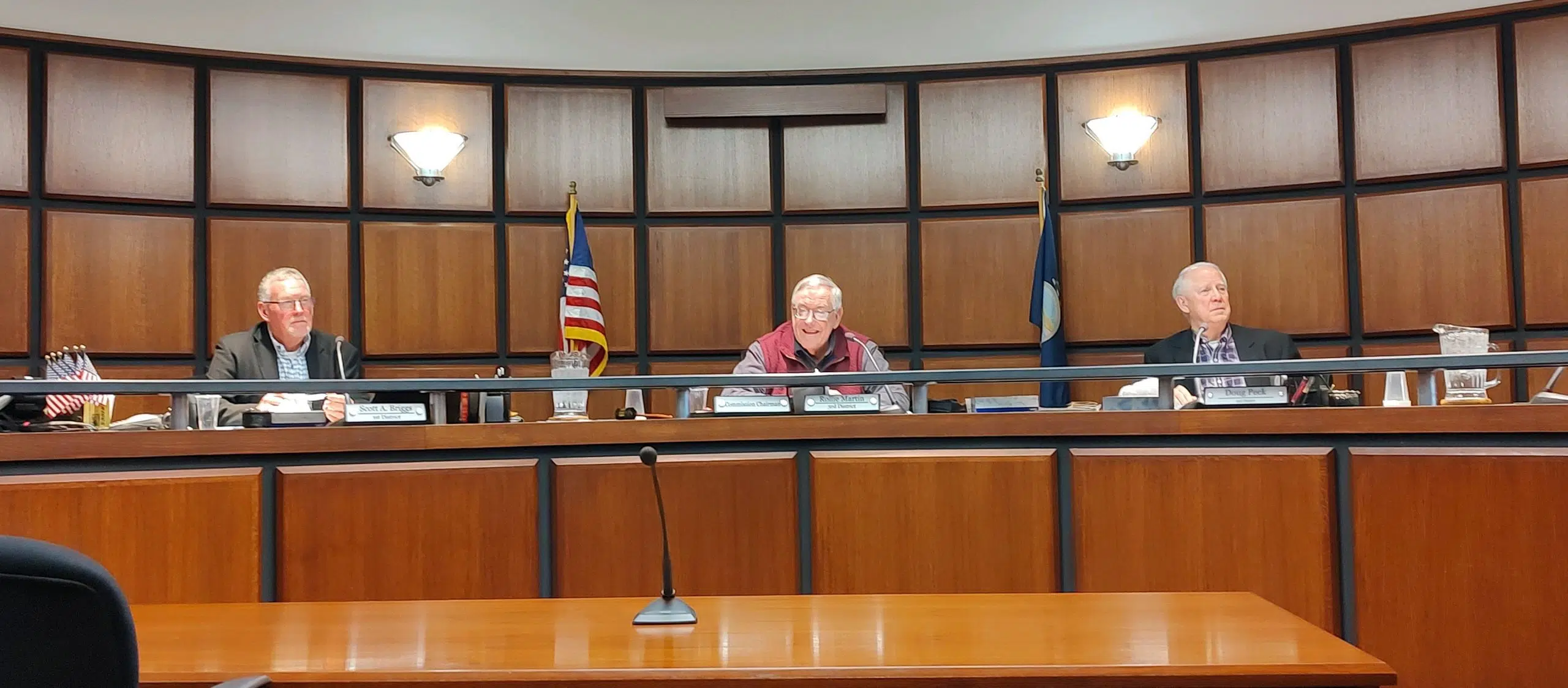 County Commissioners approve increased budget authority during final 2022 meeting Thursday