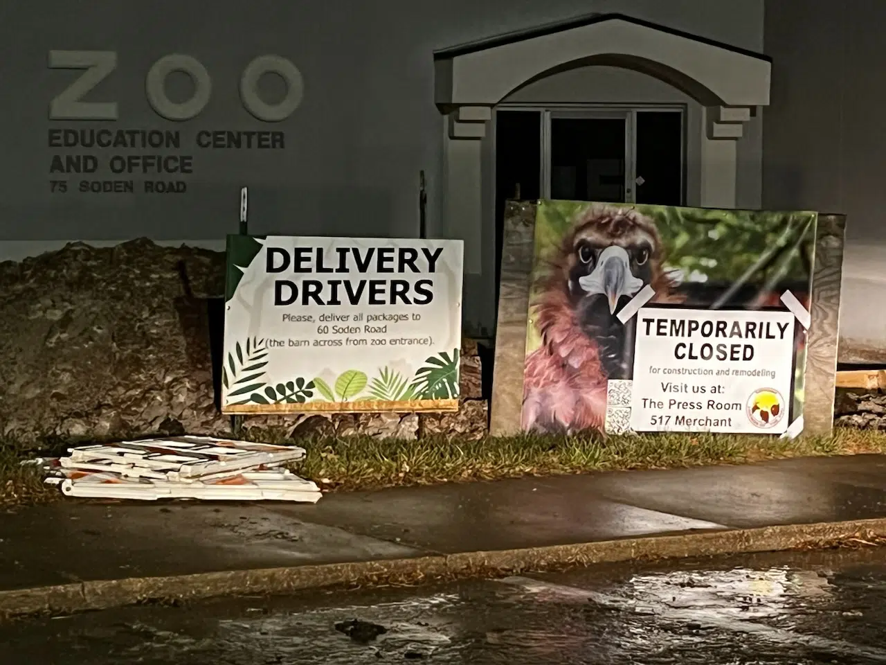 Zoo Education Center renovations underway