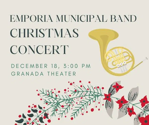 The Emporia Municipal Band is ready to perform its Christmas Concert for the community this weekend