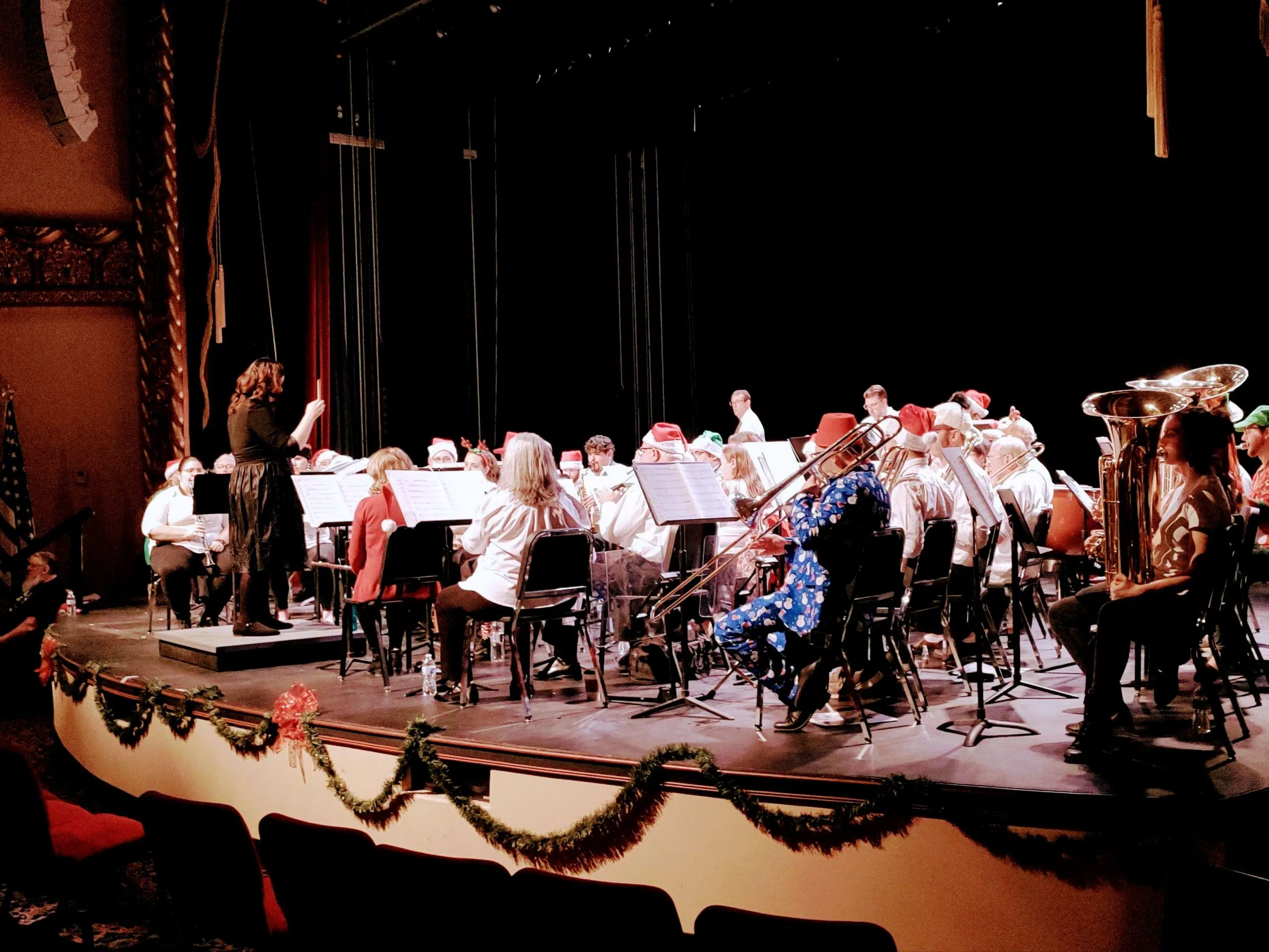 Emporia Municipal Band closes out 2022 Granada Concert series with annual Christmas concert Sunday