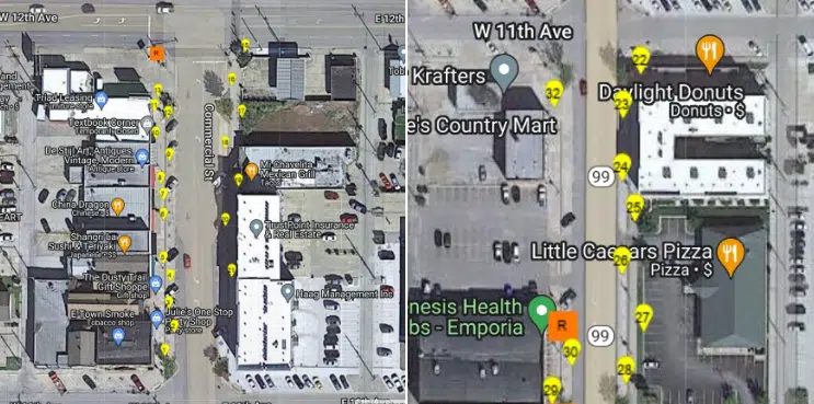 WEATHER: Light snow delays downtown Emporia sidewalk smoothing project