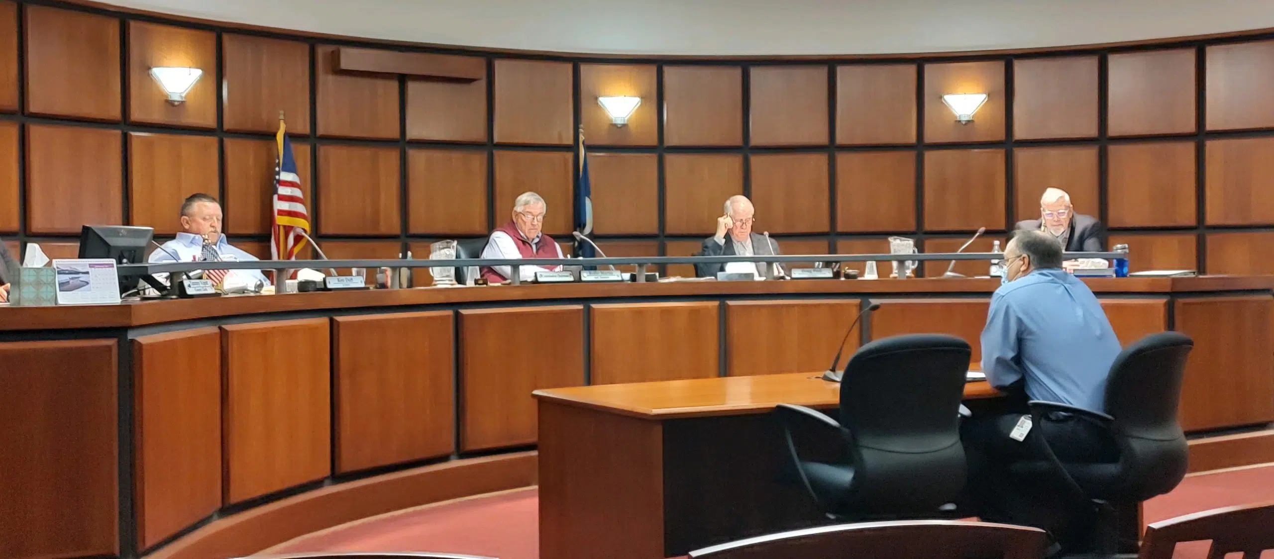 Lyon County Commissioners approve change order requests for Lyon County Highway Department construction project as part of weekly action agenda Thursday