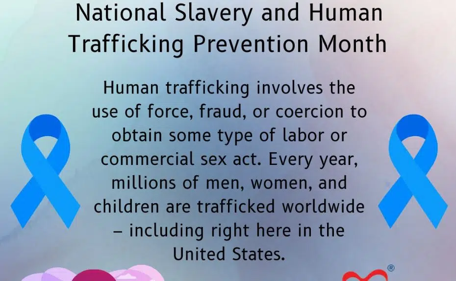 HUMAN TRAFFICKING PREVENTION MONTH: SOS advocates urge parents to be educated on online trends and behavioral warning signs of exploitation