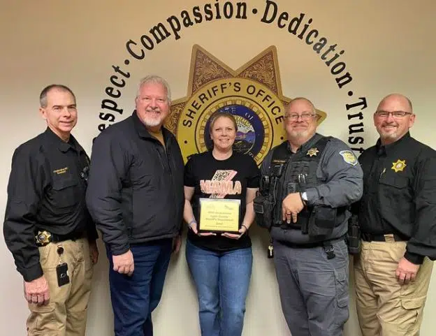 Lyon County Sheriff's Office once again receives Kansas Department of Transportation Traffic Safety Award