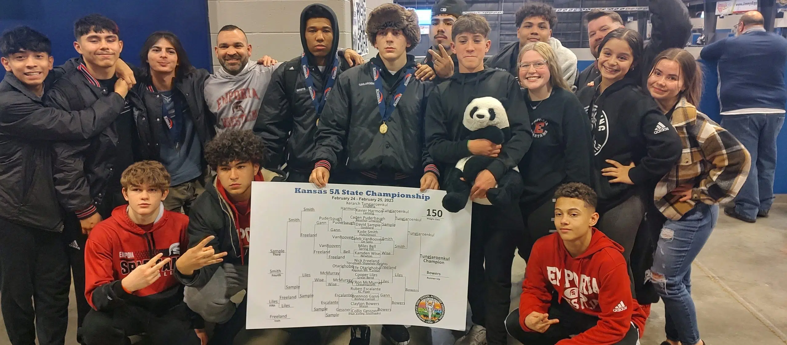 Emporia High places three at state; Tungjaroenkul claims 150 lbs state title