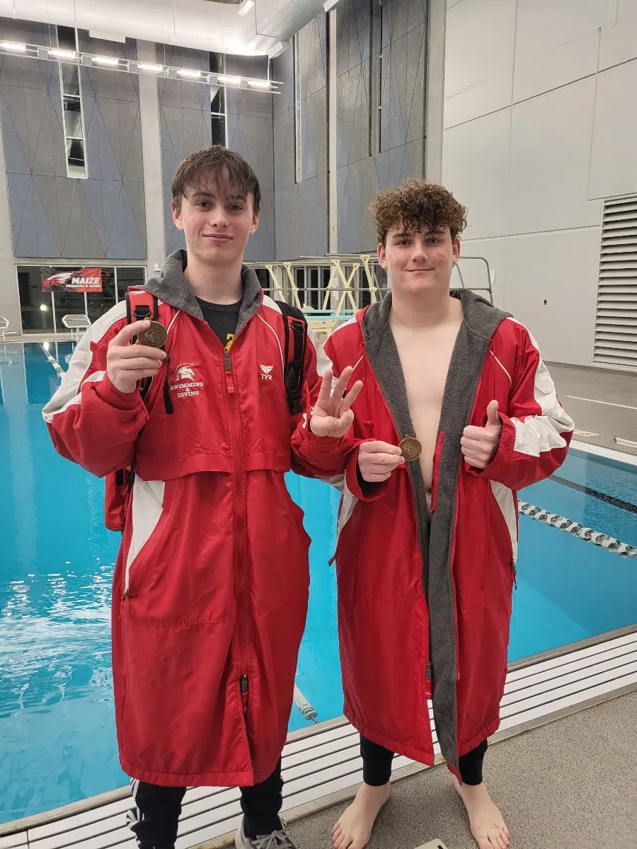 Emporia High divers compete at Maize