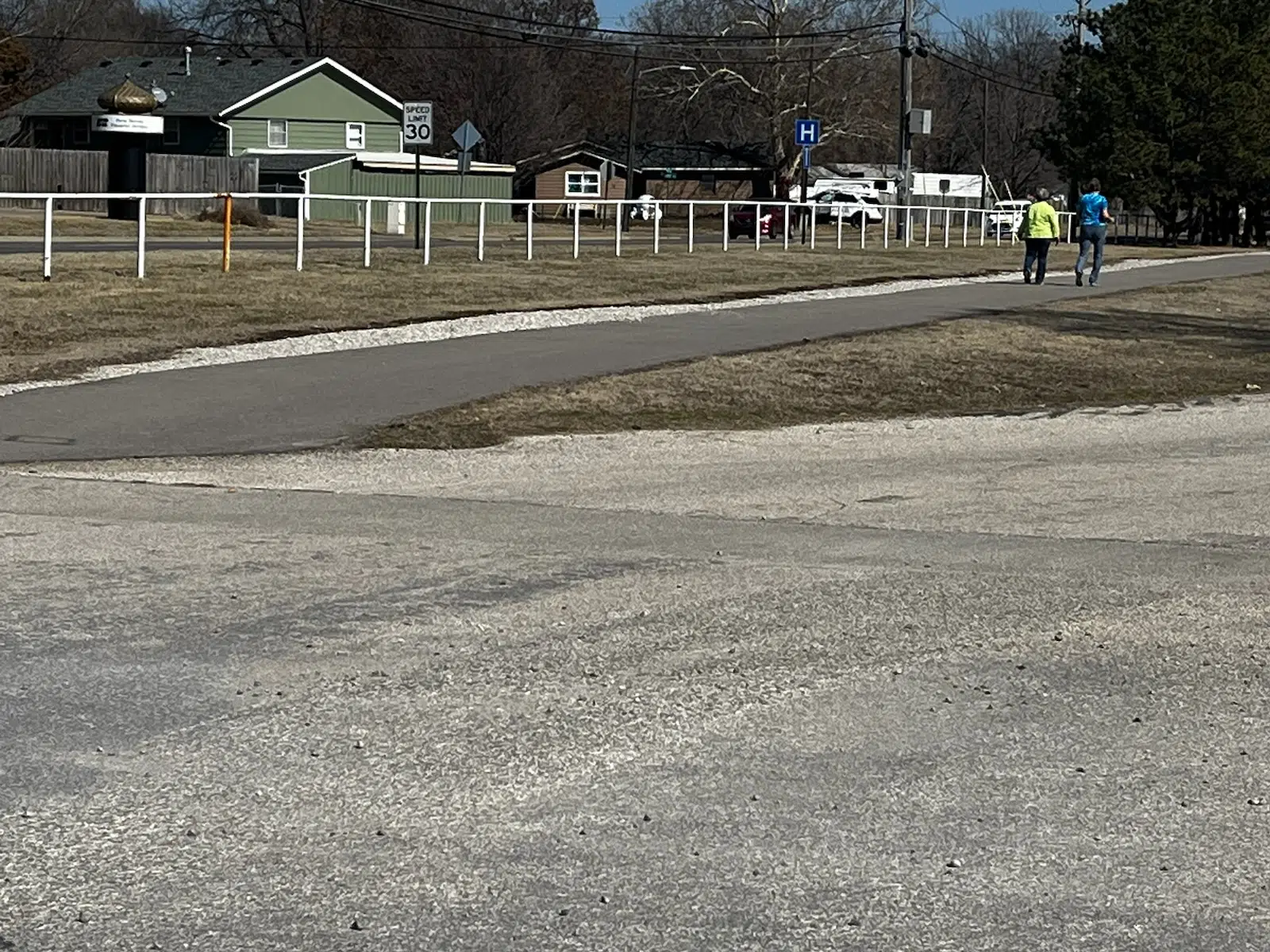 Lyon County Fairgrounds walking trail to have cracks sealed this week