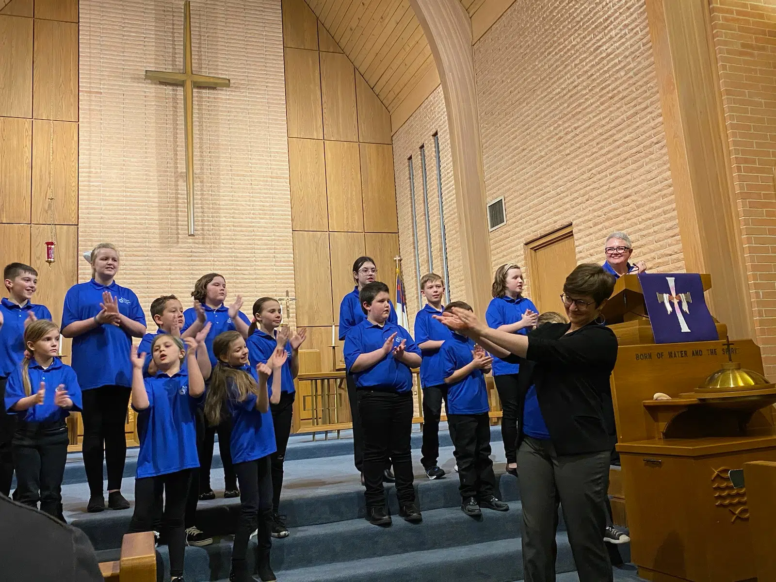 Emporia Children's Choir debuts with its first concert at St. Mark's Lutheran Church