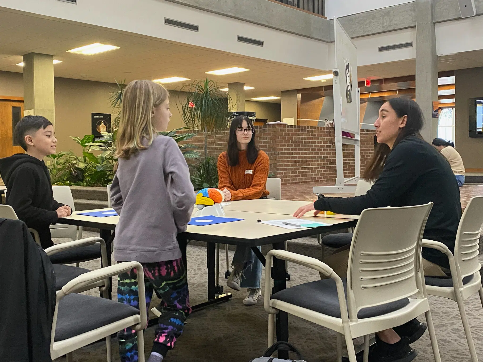 Emporia State University Psi Chi Honor Society hosts first psychology fair for children