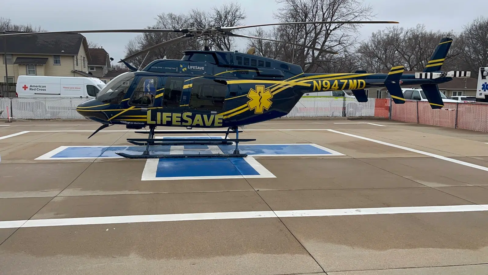 Beginning of Blood in Flight Initiative involving Newman Regional Health, LifeSave, Red Cross celebrated Wednesday