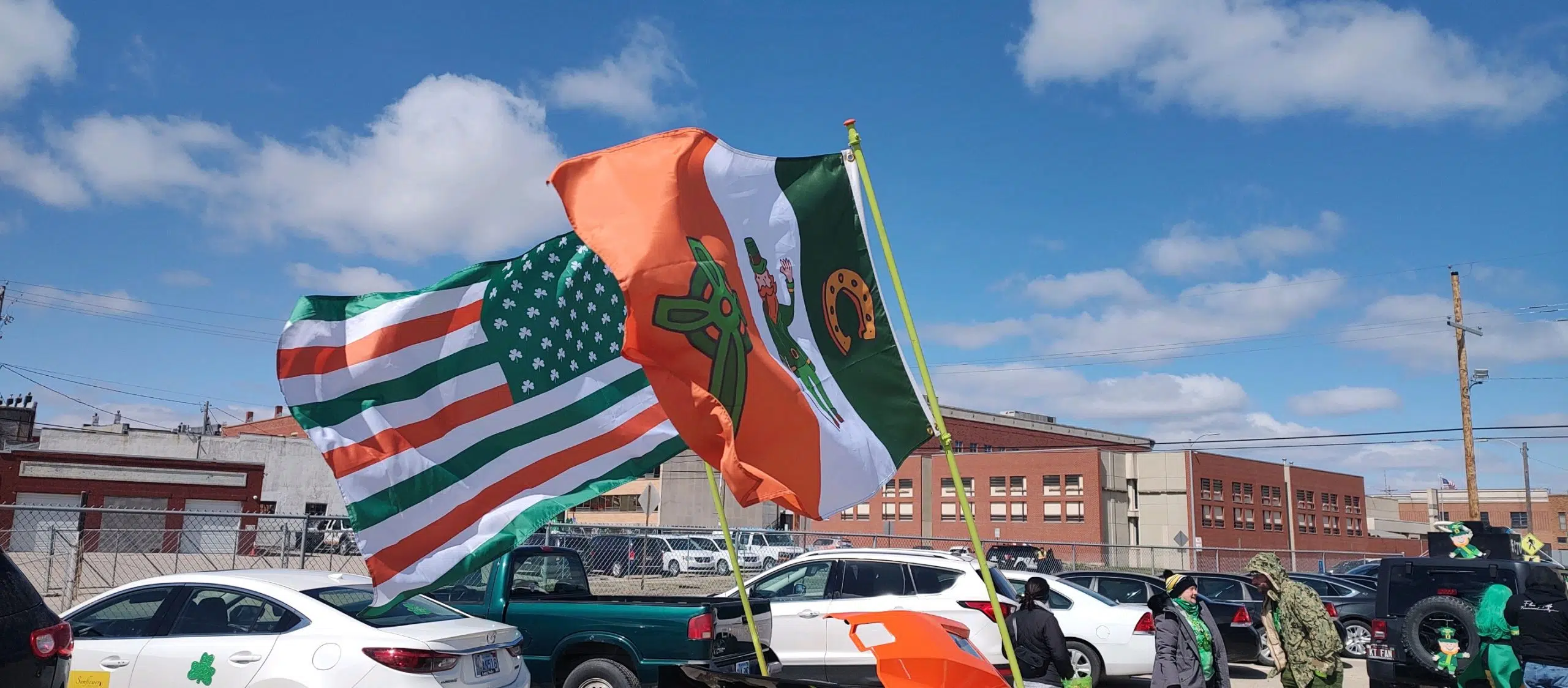 St. Patrick's festivities in downtown Emporia Saturday unhindered by bitter/blustery conditions