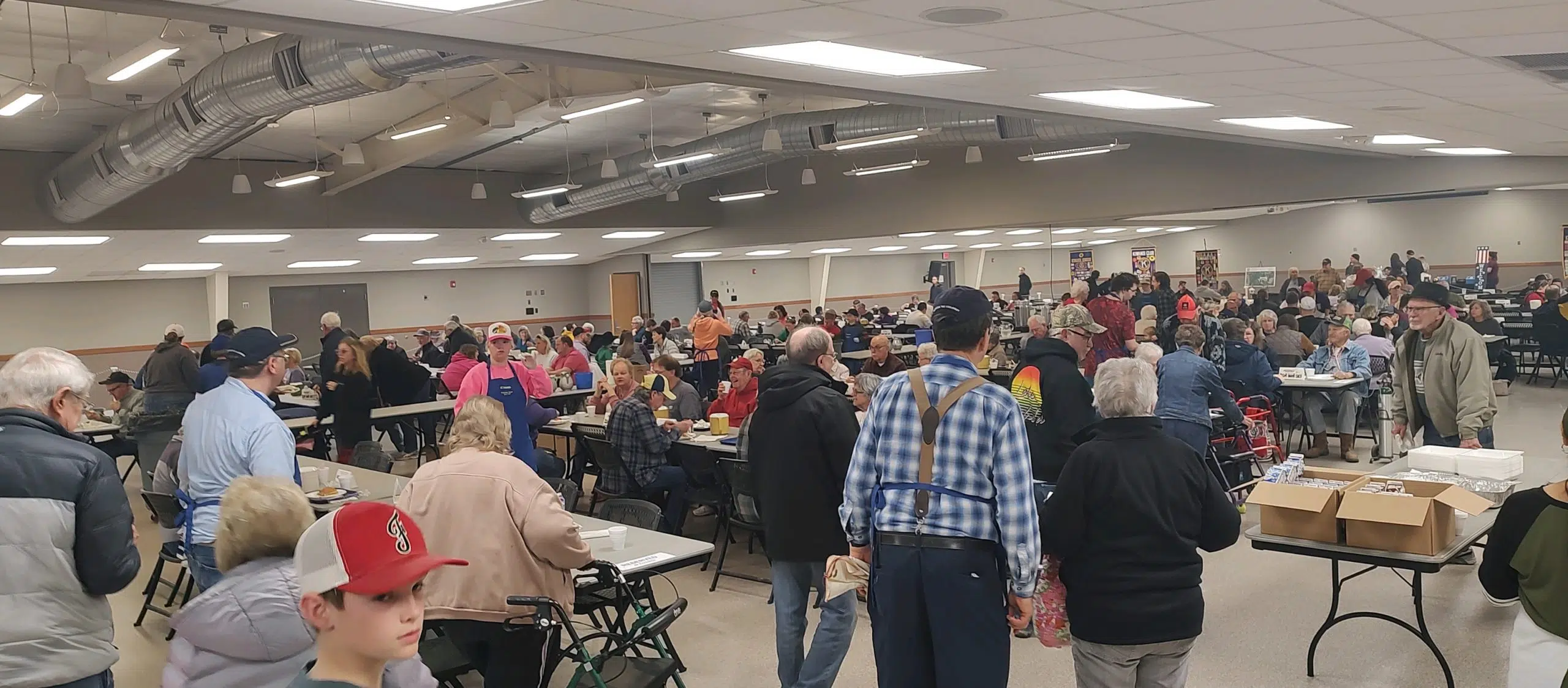 Kiwanis Club of Emporia feeds the masses with 75th annual Pancake Day breakfast Saturday