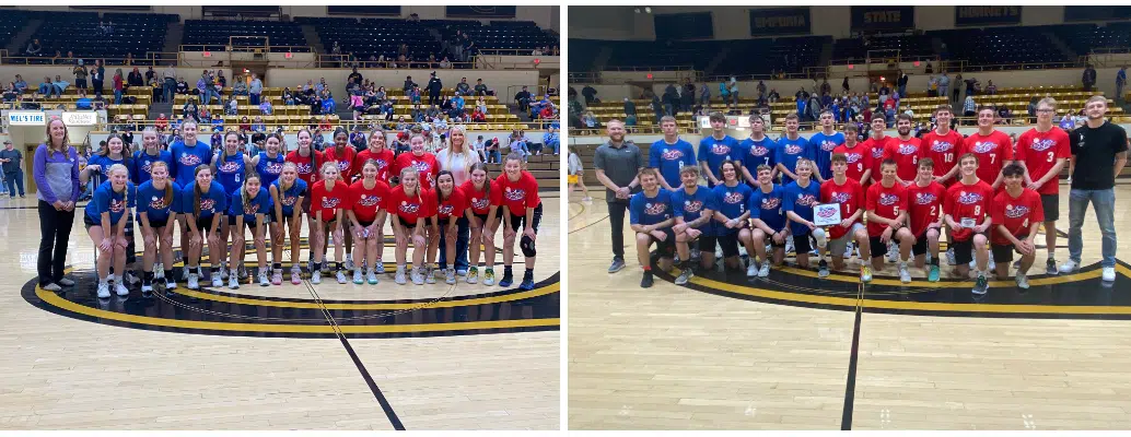 Blue and Red All-Stars split Flint Hills Optimist Club's All-Star Basketball Classic