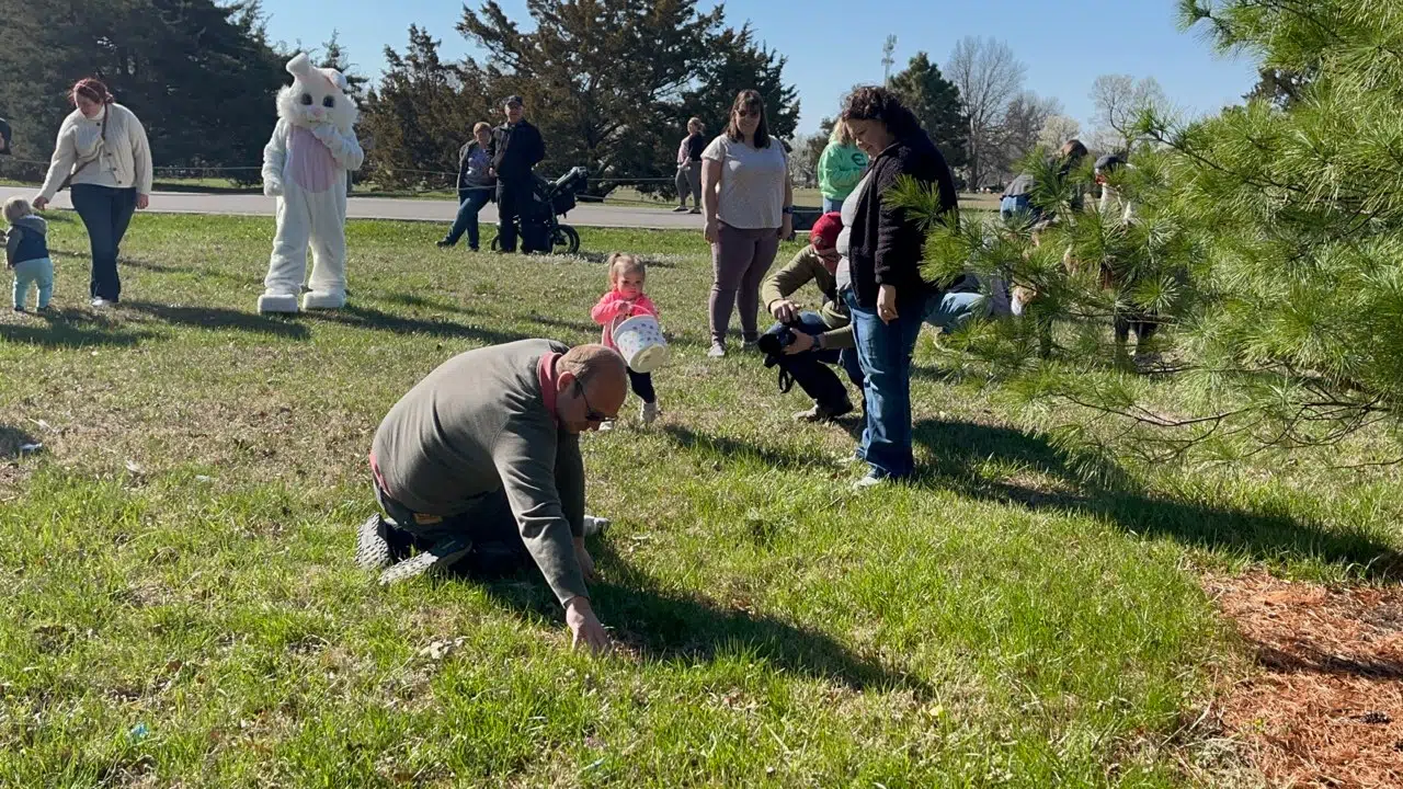 Flint Hills Optimist Club gives families a fun morning with its 37th Annual Egg Hunt