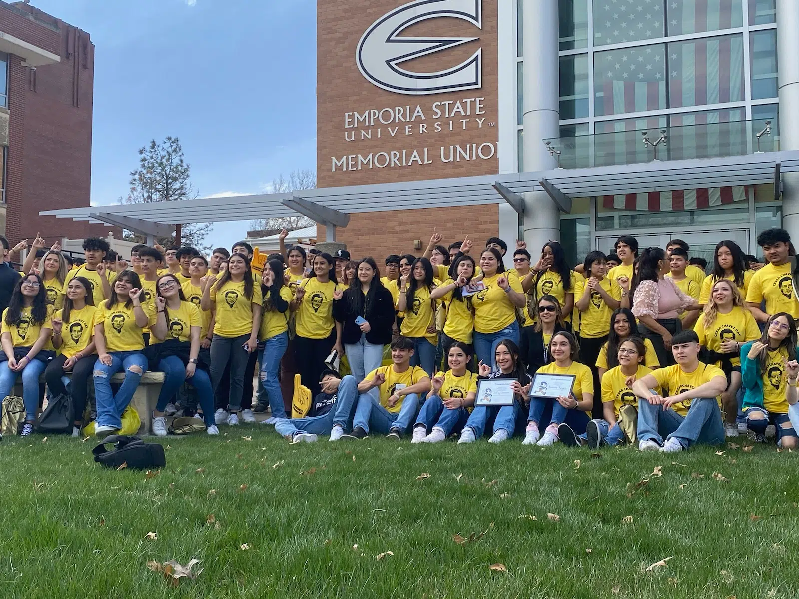 Emporia State University provides education resources to Hispanic/Latino students in the second annual Cesar Chavez Day event