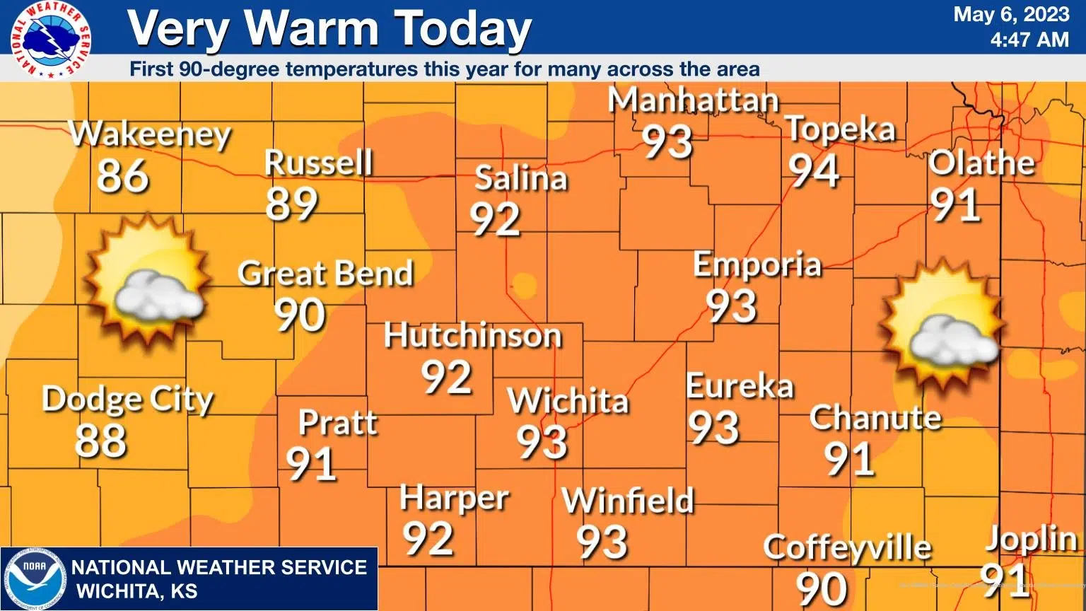 WEATHER: Residents urged to take steps to beat first heat burst of 2023